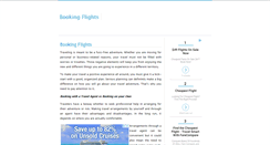 Desktop Screenshot of bookingflights.org