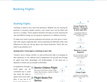 Tablet Screenshot of bookingflights.org